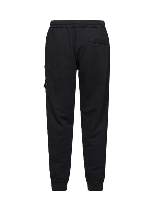 Pantaloni in felpa con logo Stone Island | L2S15 6200021 S0051V0029 BLACK